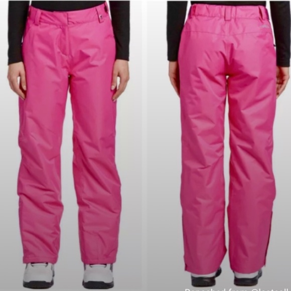 Carbon Pants & Jumpsuits Karbon Ski Pants Pink Adjustable Waist